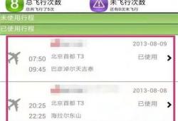 怎么查一个人坐飞机的记录(怎么查到自己所有火车飞机记录)